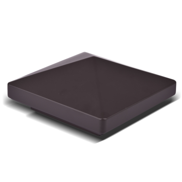 2211-FC Качественная и полезная серебряная квадратная пластиковая заглушка для столба 2211-FC Качественная и полезная серебряная квадратная пластиковая заглушка для столба